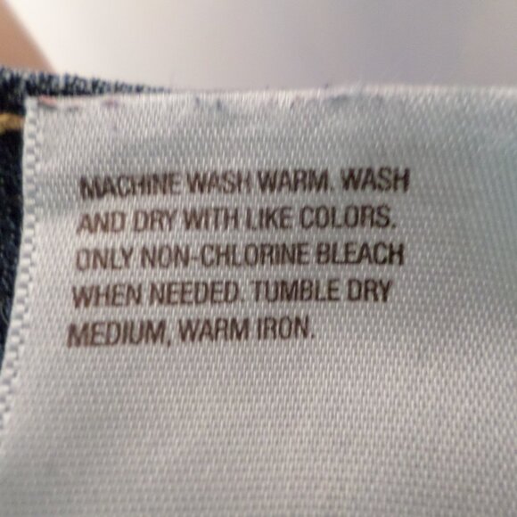 Old Navy 'The Flirt' Womens Dark Blue Denim Jeans Sz 14 Regular - Picture 8 of 12